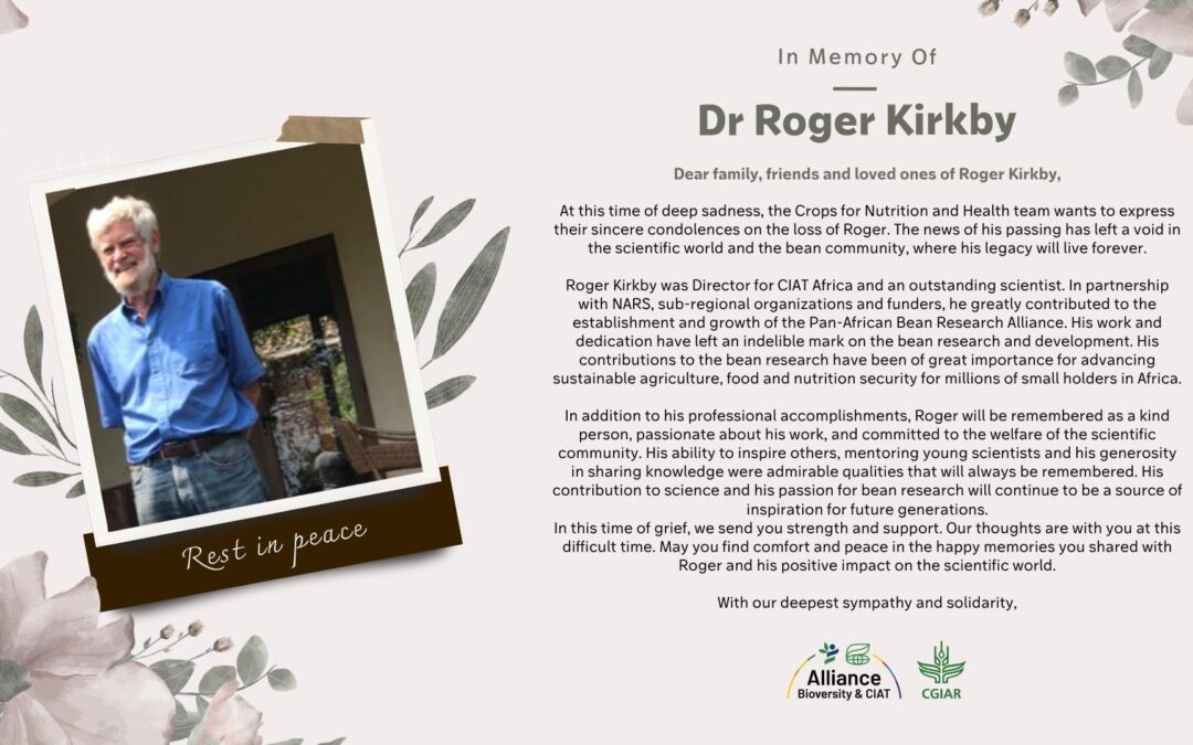 In Memory Of: Dr Roger Kirkby